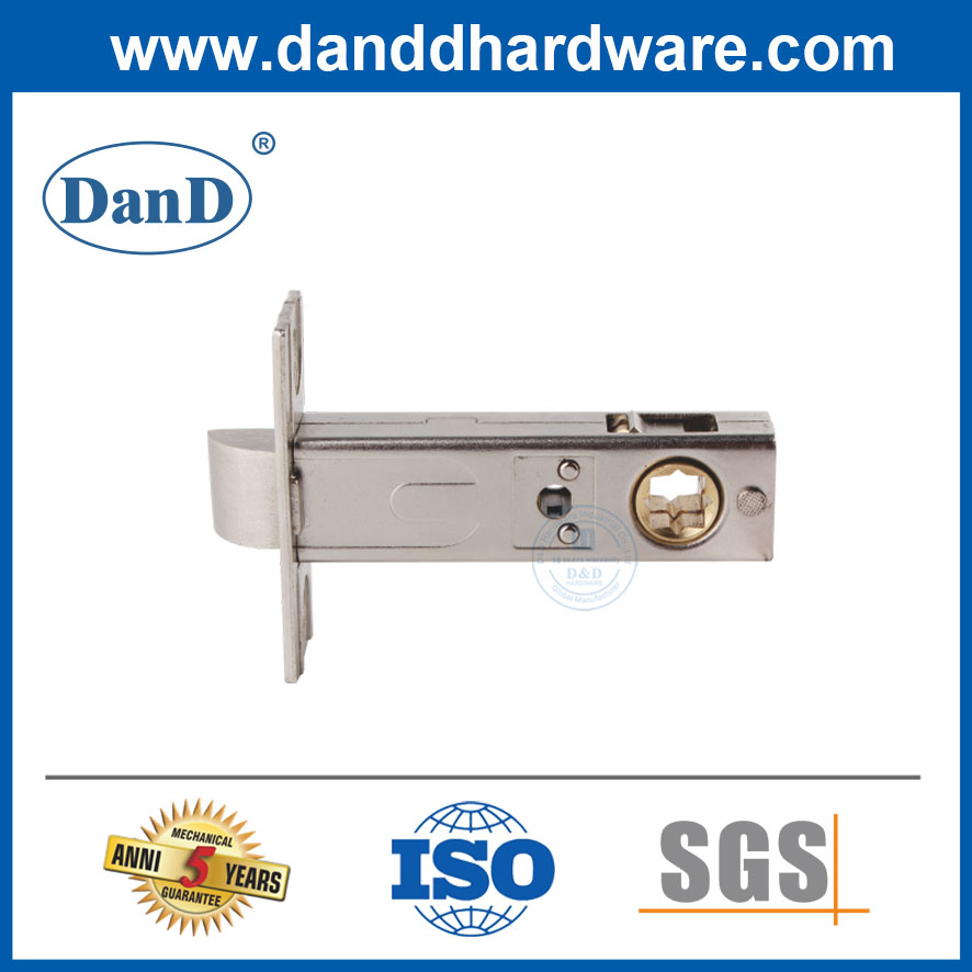 Architectural Tubular Latch Solid Brass SUS304 Door Lock Handle Latch Hardware