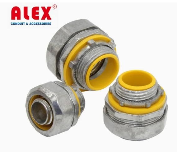 Liquid Tight Connector Malleable Iron Stright Type Durable