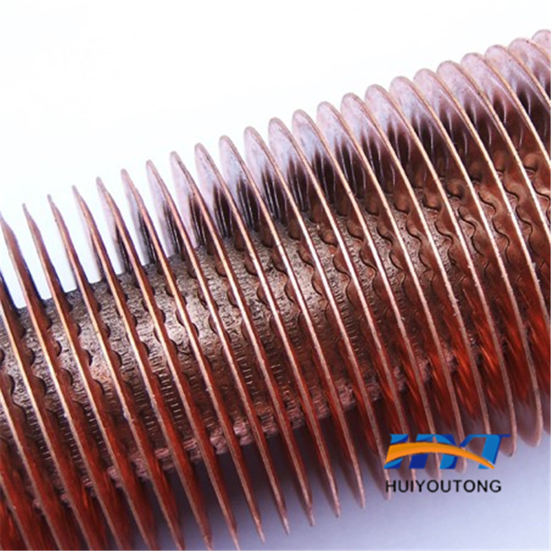 Stock C12000 C27000 Seamless Alloy Copper Finned Pipes Tubes Air Conditioner Heat Exchanger