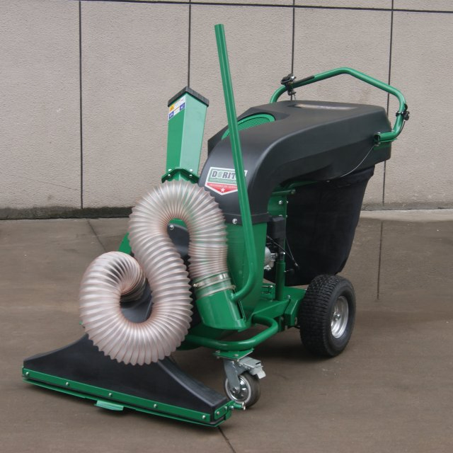 Self-Propelled 7HP Four Strokes Debris Loader Petrol Engine Leaf Litter Vacuum