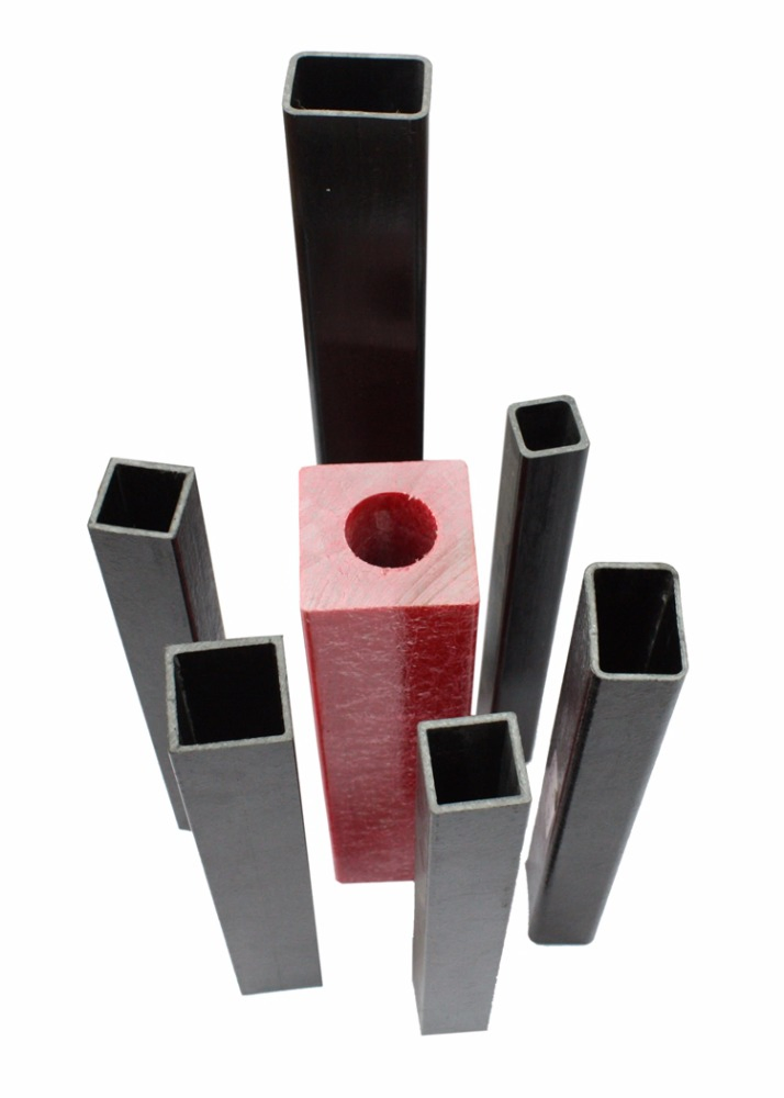 China Factory Wholesale Colorful Hollow Round Fiberglass FRP Tubes Pipes