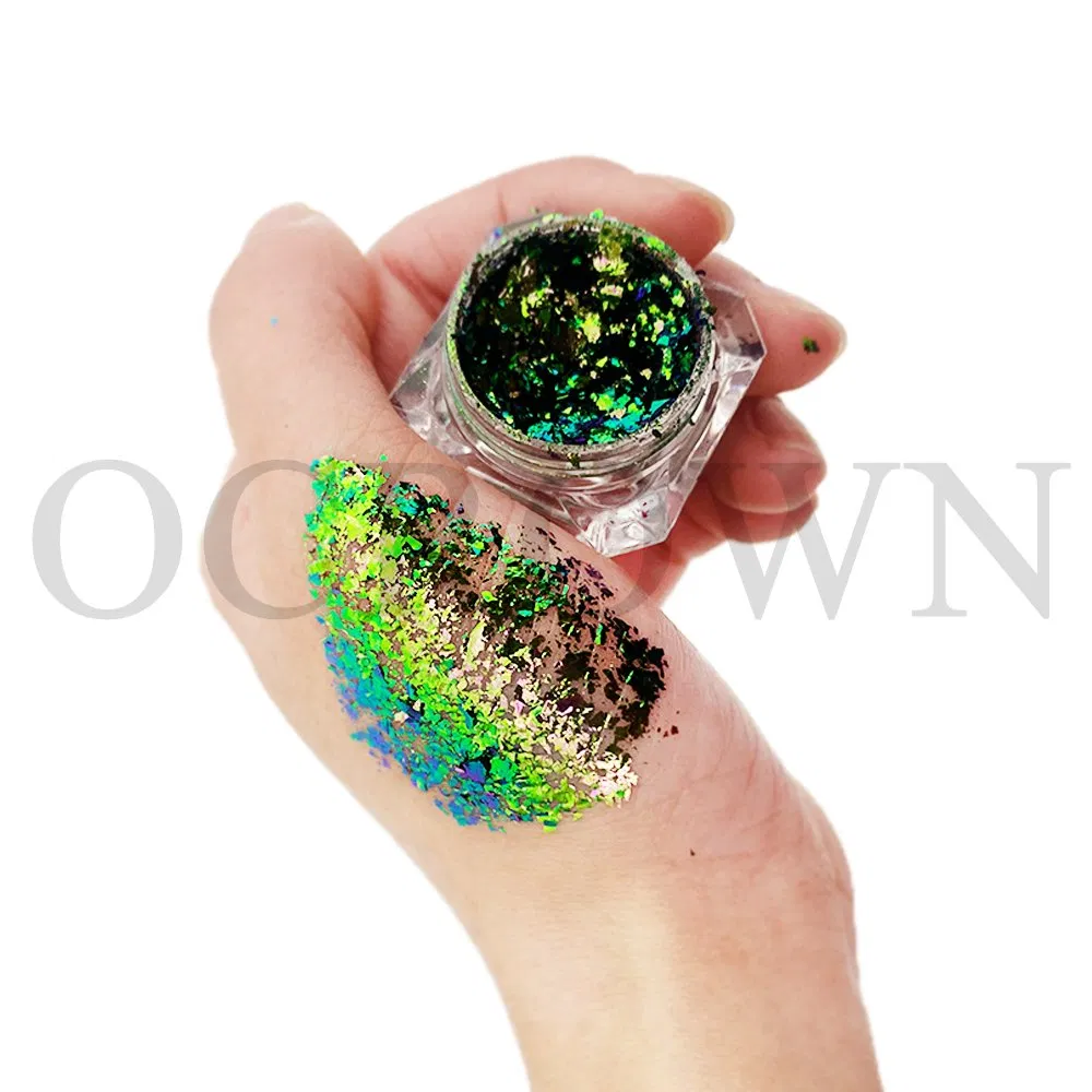 Aluminum Nail Flakes Sequins Powder Glitter for Nail Art Decoration