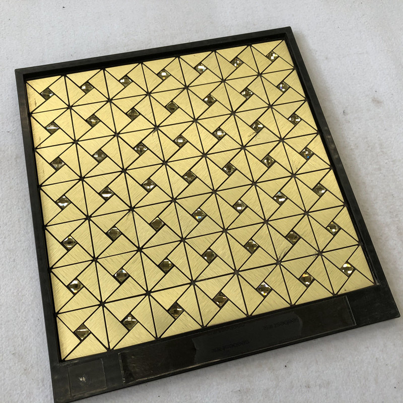 Алюминиевая мозаика Hexagon для ванной, 30x30 см