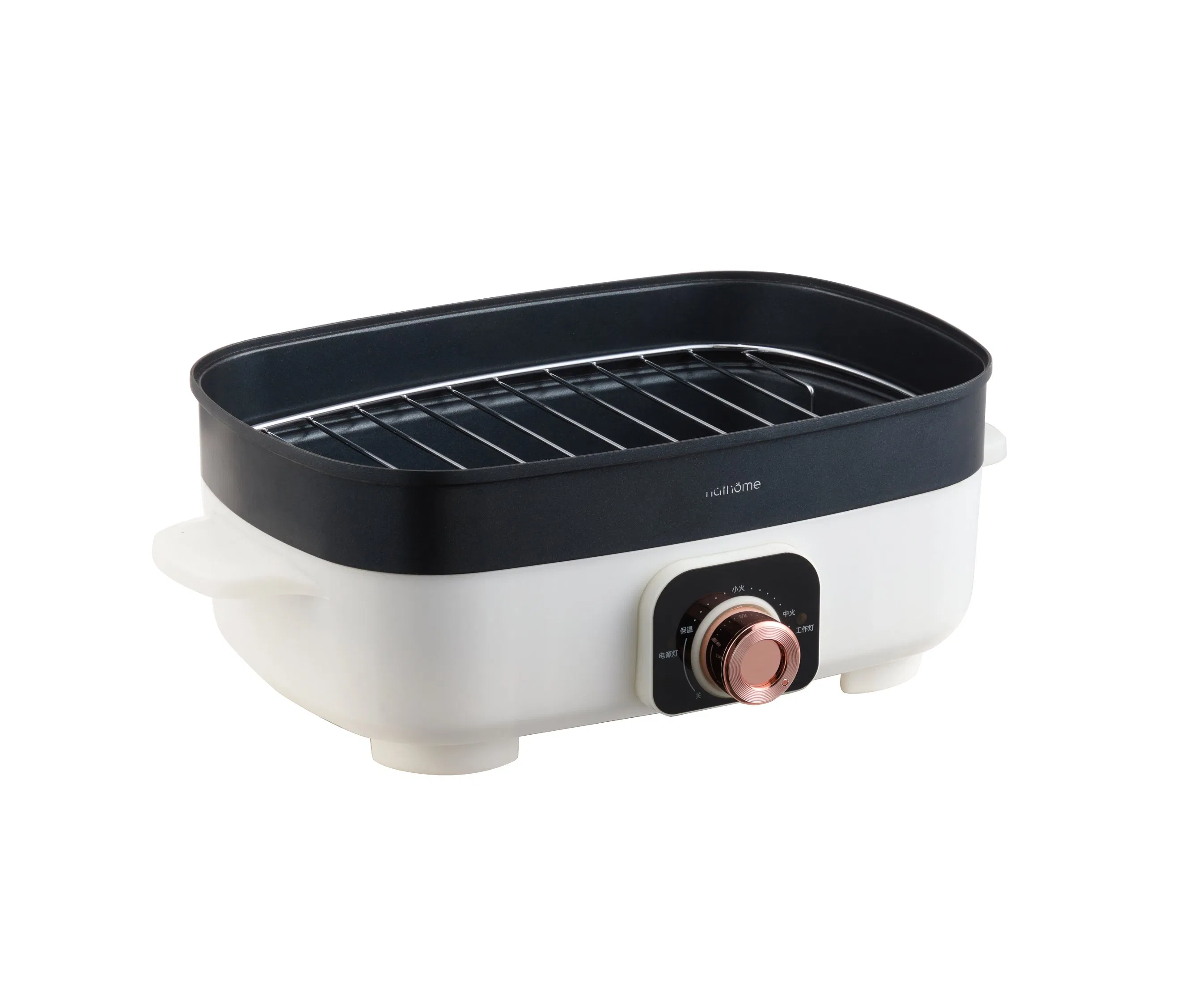 Electric Cooking Pots Cookware Grilling Baking Boiling BBQ Square Hot Pot