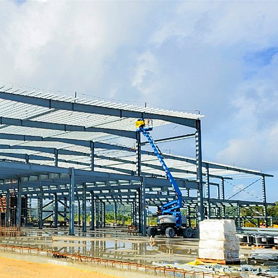 Prefab Steel Structure Factory Pre-Engineered Steel Structure Workshop with Sales