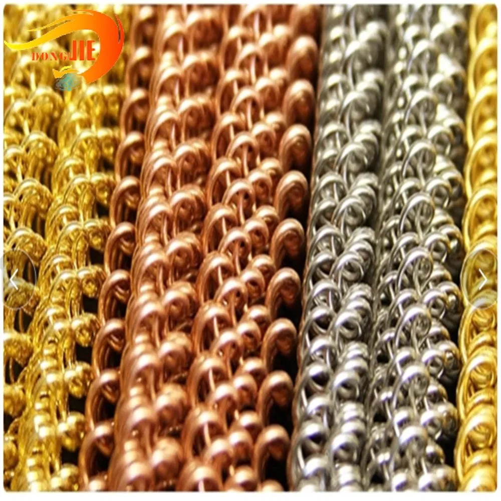 Elegant Chain Link Curtain Netting for Modern Home Decor