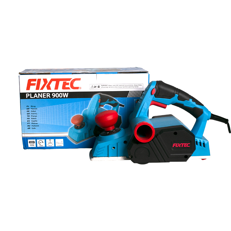 Электрорубанок Fixtec 900W для деревообработки