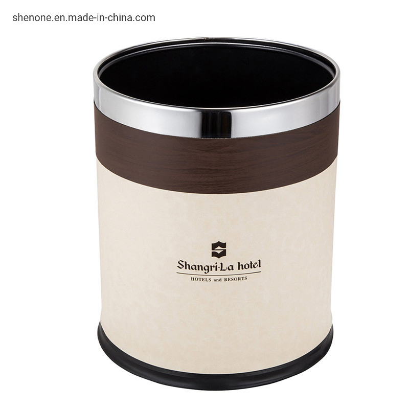 Shenone Hotel Stainless Steel Guestroom 10 Liter Waste Bin 2020