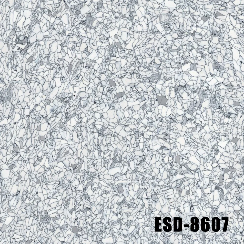 Allesd Good Sale Conductive Lint Free Various Pattern Antistatic ESD Flooring ESD PVC Tiles