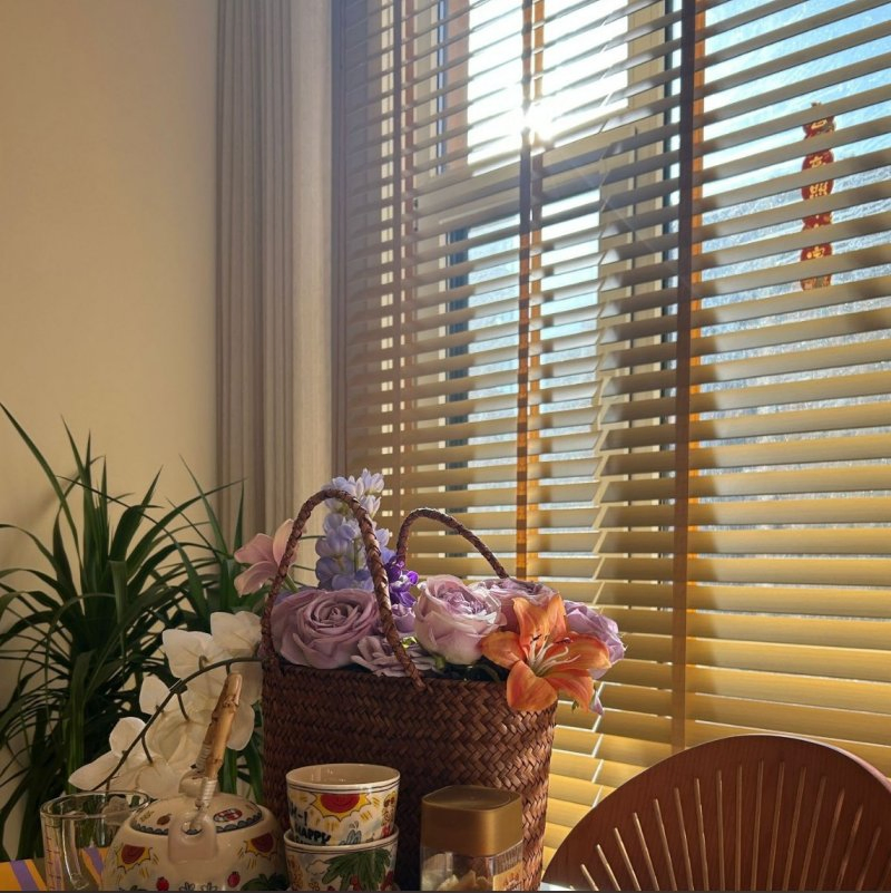 Energy - Saving Wooden Blinds - Keep Your Room Cool in Summer