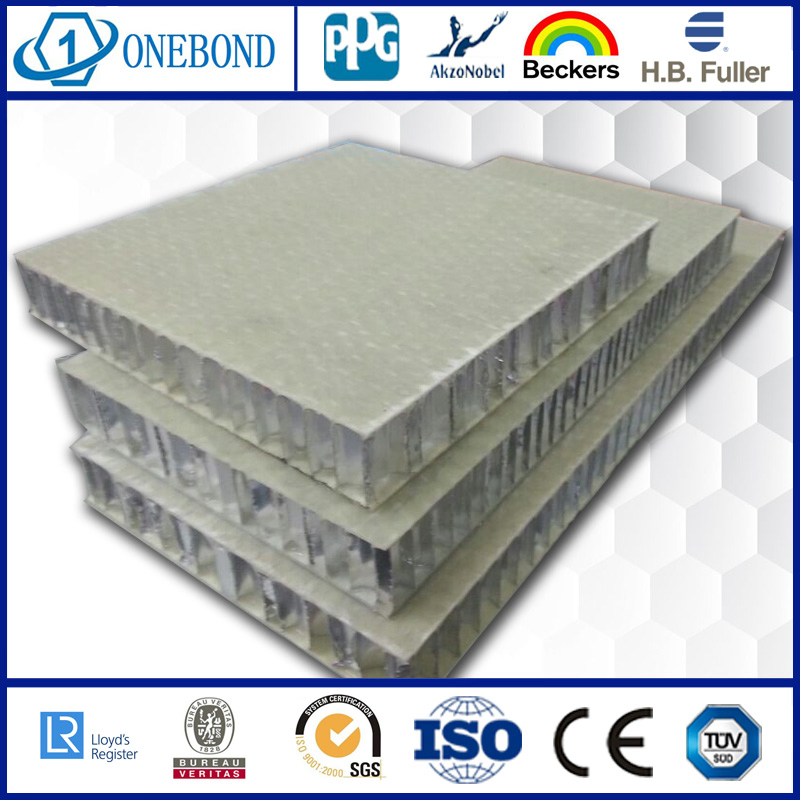 FRP Glass Fiberglass Aluminum Honeycomb Panel for Decoration Sanwich Panel