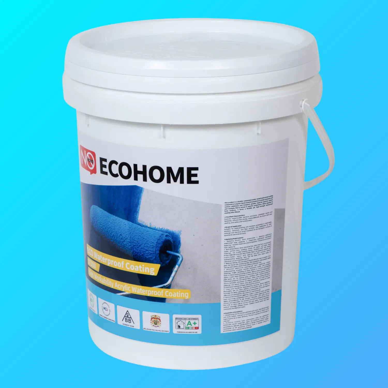 Flexible Shield Acrylic Waterproof Coating - St400 High Performance