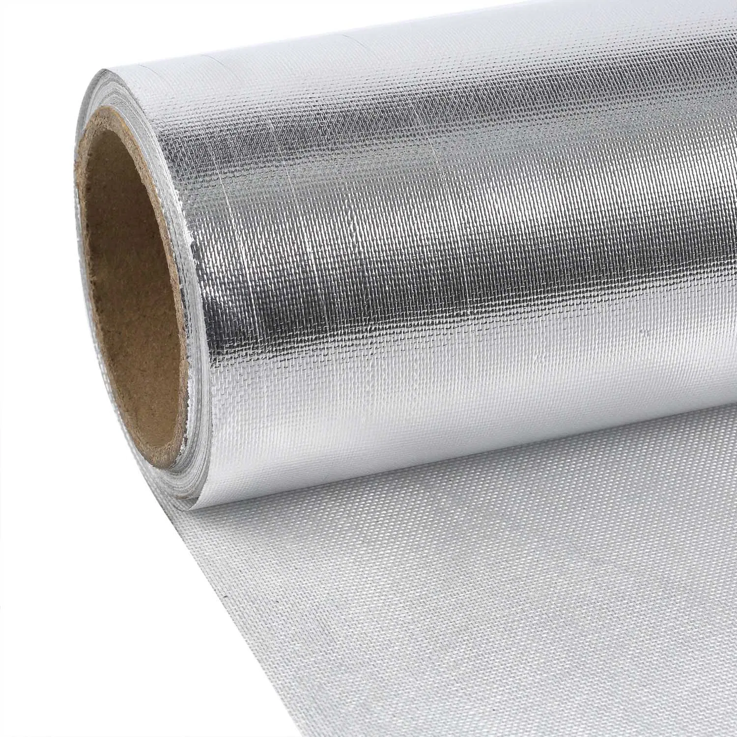 Aluminum Foil Fiberglass Cloth Glass Fiber Fabric