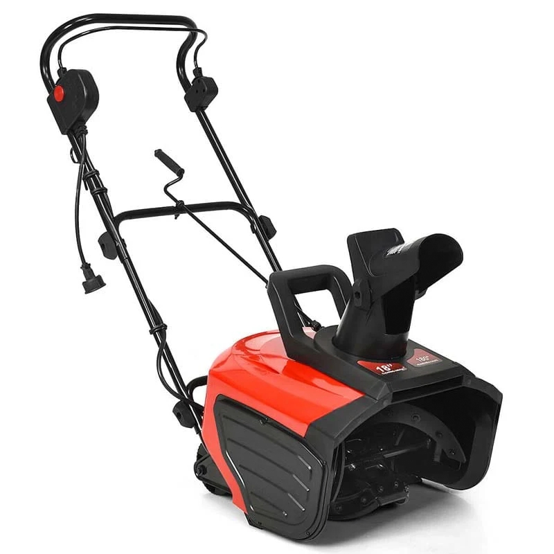 Folding Handle Walk-Behind Cordless Sweeper Electric Snow Blower