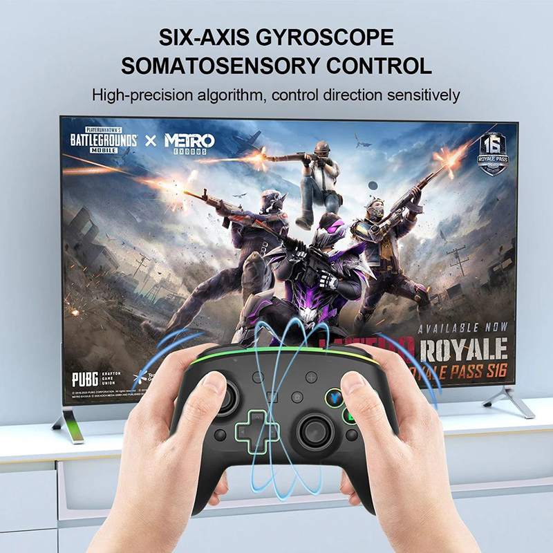 Беспроводной геймпад с вибрацией для Nintendo Switch