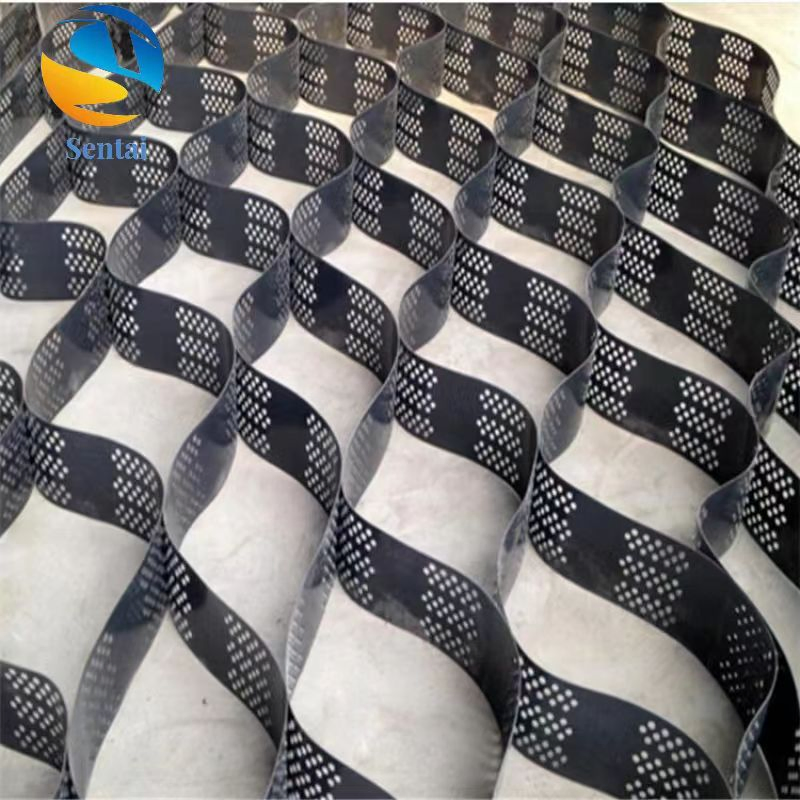 Strengthening HDPE High Strength Perforated Honeycomb Confinement System for Geogrid Chamber Roadbed and River Treatment Beenest Geogrid Room