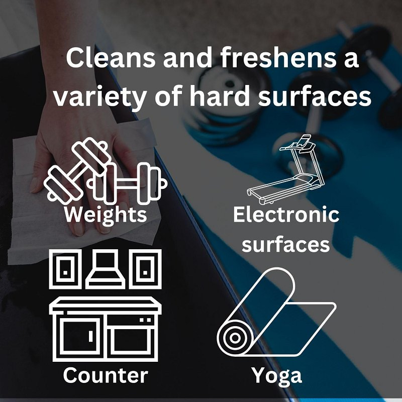 Recyclable Fitness Equipment Wipes Manufacturer Gym Wipes Refil