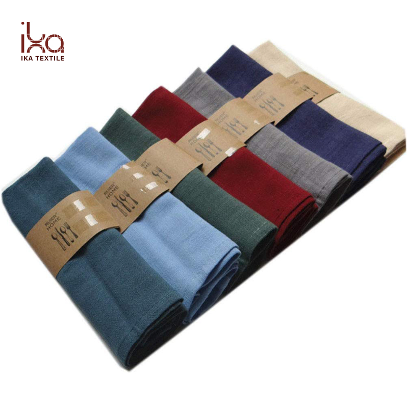 100% Dinnerware Table Napkin Product Natural Linen Table Napkins