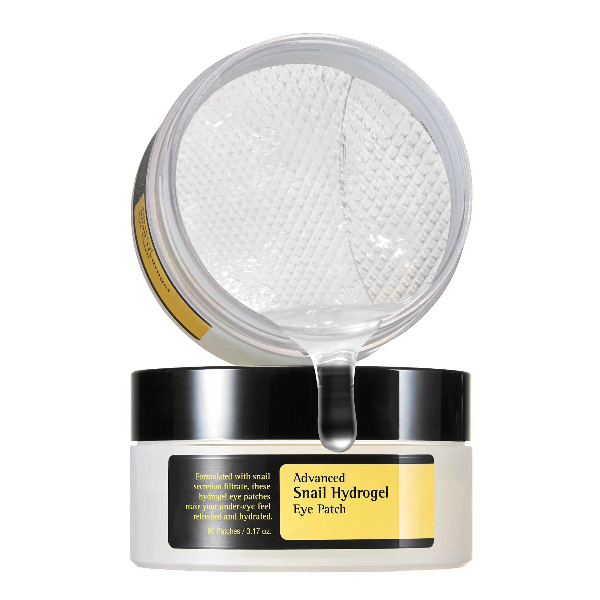 Beauty Cosmetics Skin Care Advanced Snail Hydrogel Eye Patch Moisturizing Repairing Clearing