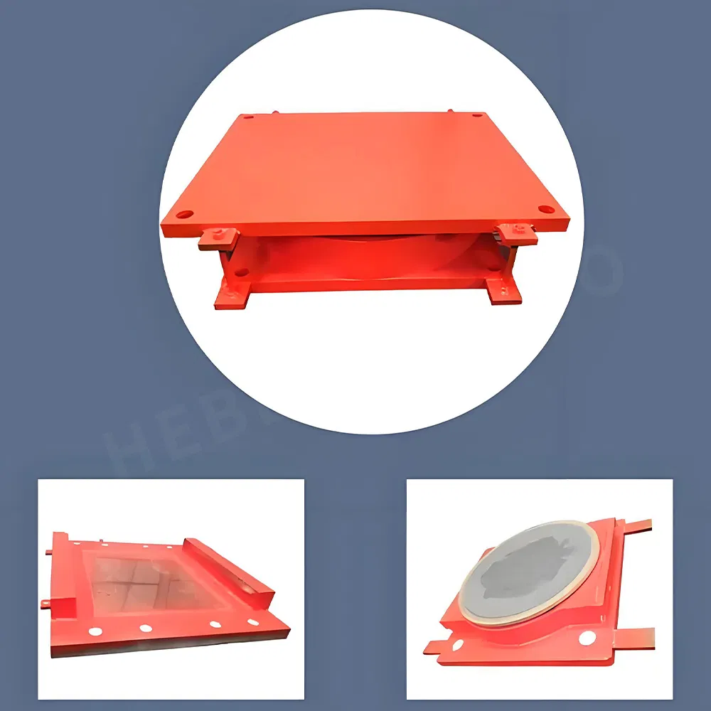 High Quality Sliding Steel Basin/Pot Seismic Isolation Rubber Bearings for Bridge Construction