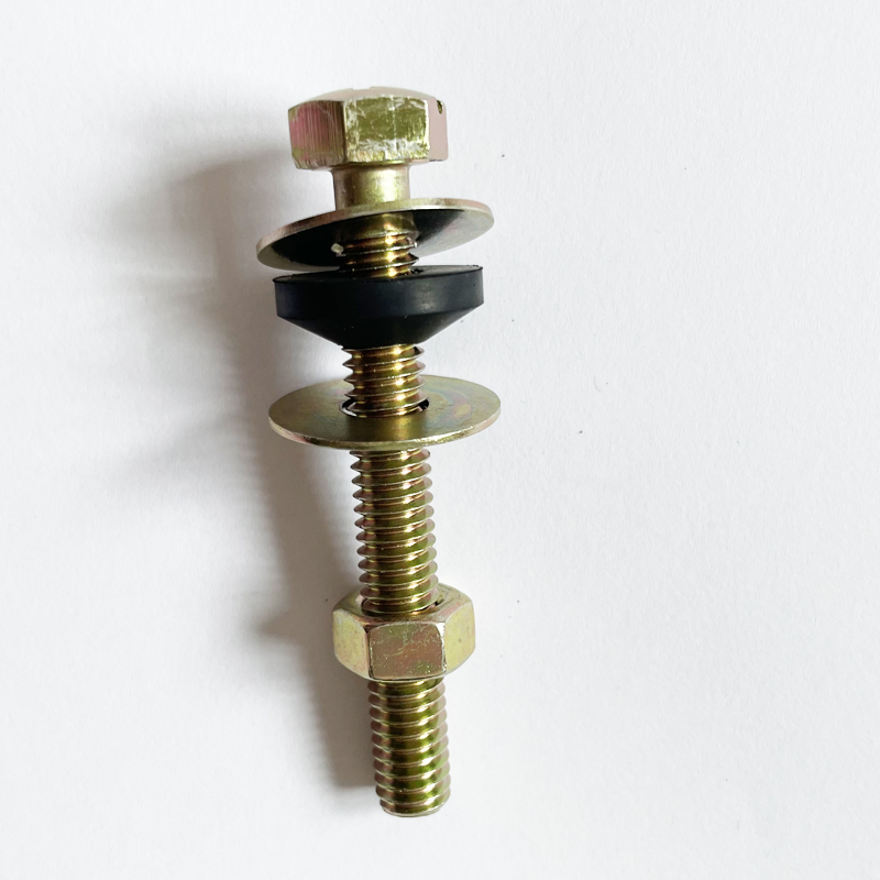South American Chili Sanitary Ware Accesssories Wc Plumbing Fitting Toilet Hex Head Steel Bolt