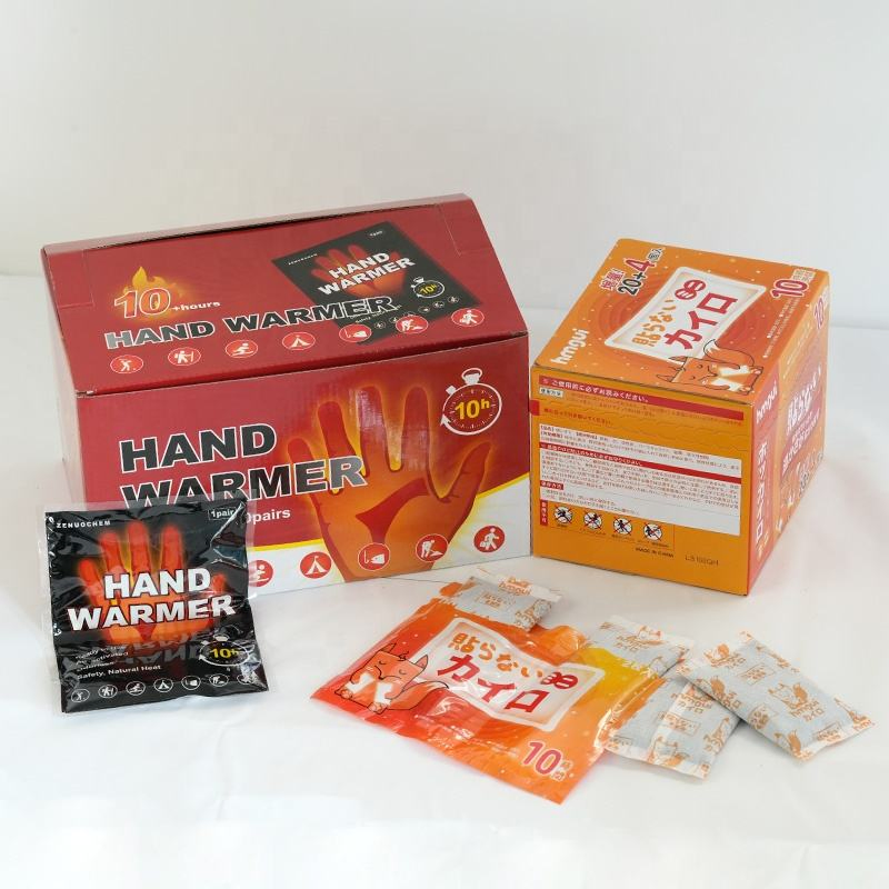 Heat Pack Long Lasting Safe Natural Hot Warmer Patch Odorless Portable Air Activated Winter Hand Warmers