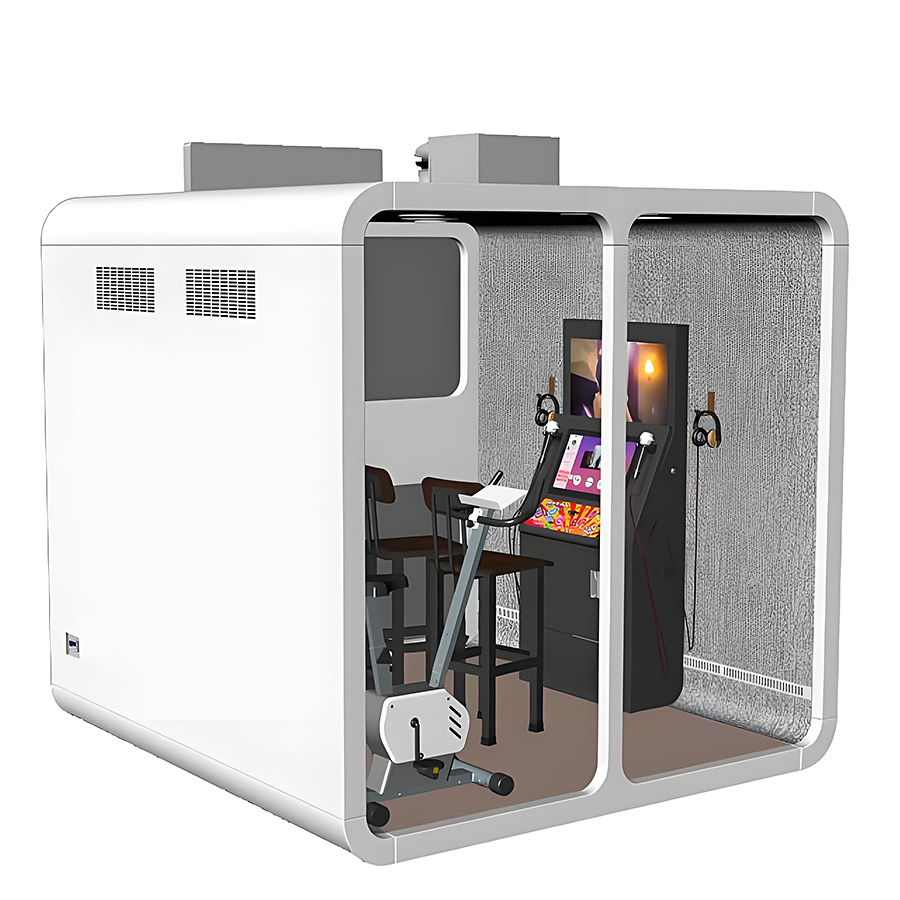 Good Service Customizes Repairable Customize Prefabricated Building Soundproof Office Phone Booth Sound Rooms