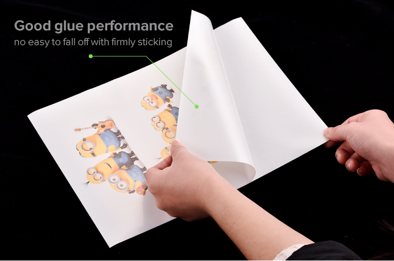 Synthetic Glassine Rightint Carton A4, OEM Silicon Paper Self Adhesive Label