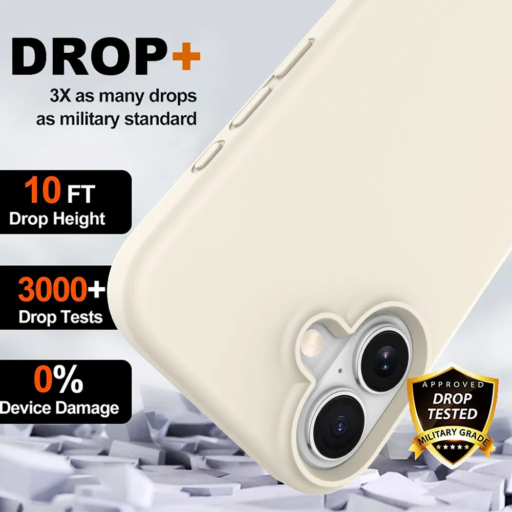 Чехол для iPhone 15/16 из жидкого силикона 7A