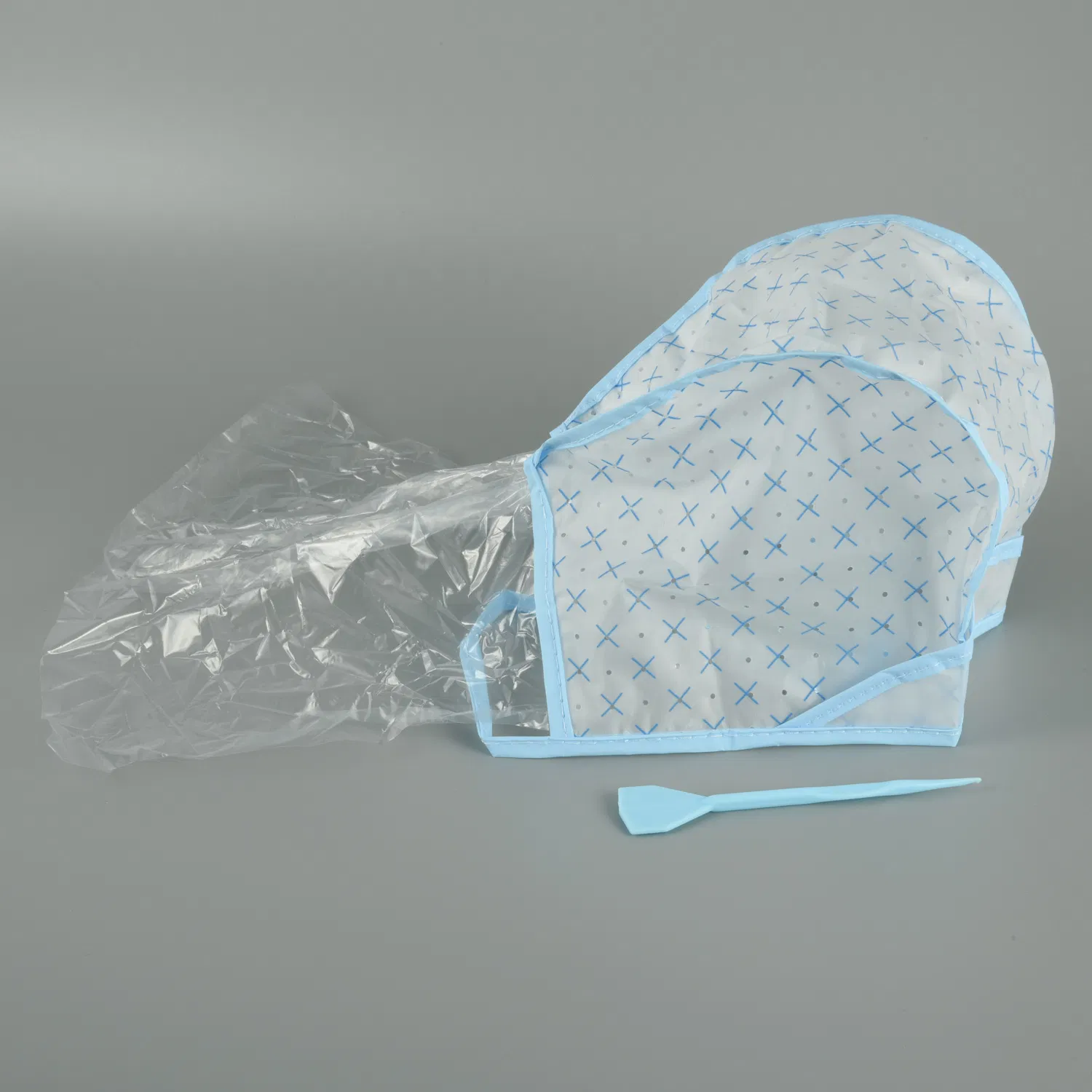 Белая шапочка для мелирования волос