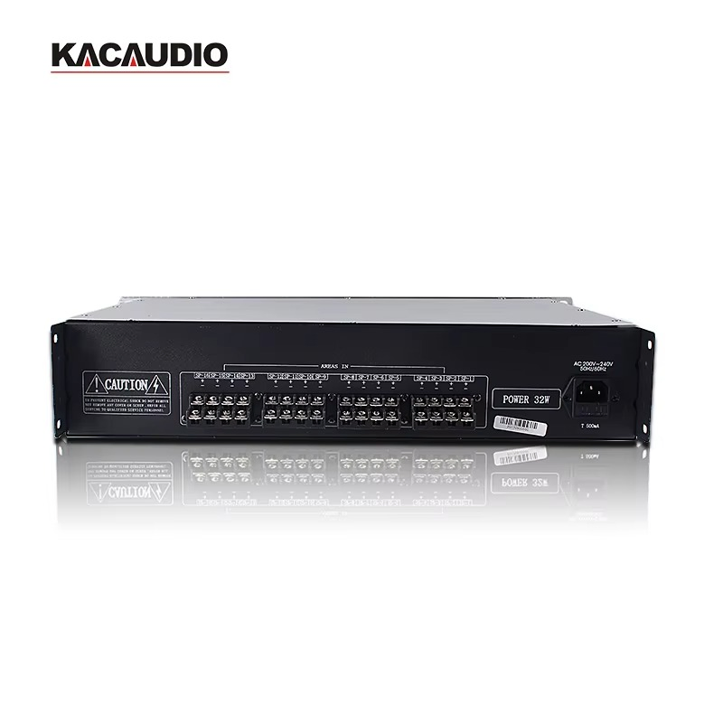 10-канальный звуковой монитор с дисплеем для PA систем