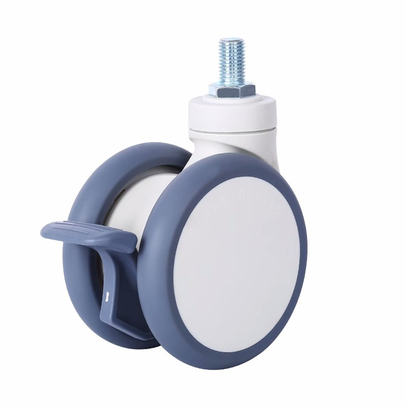 Medical Accessories Casters Medical Bed Accessories Mobile Casters with Brake Casters Hospital Bed Accessories