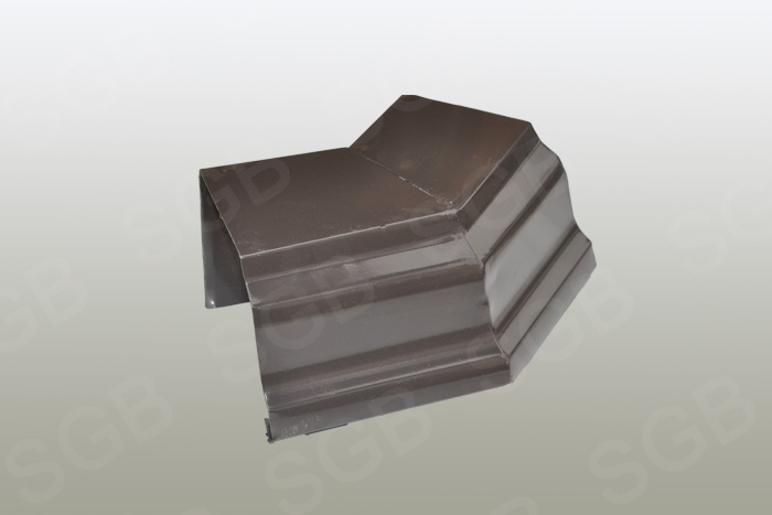 Cameroon Aluminum Alloy Rainwater Gutters and Down Pipe System Lowest Price Copper Black Brown Color