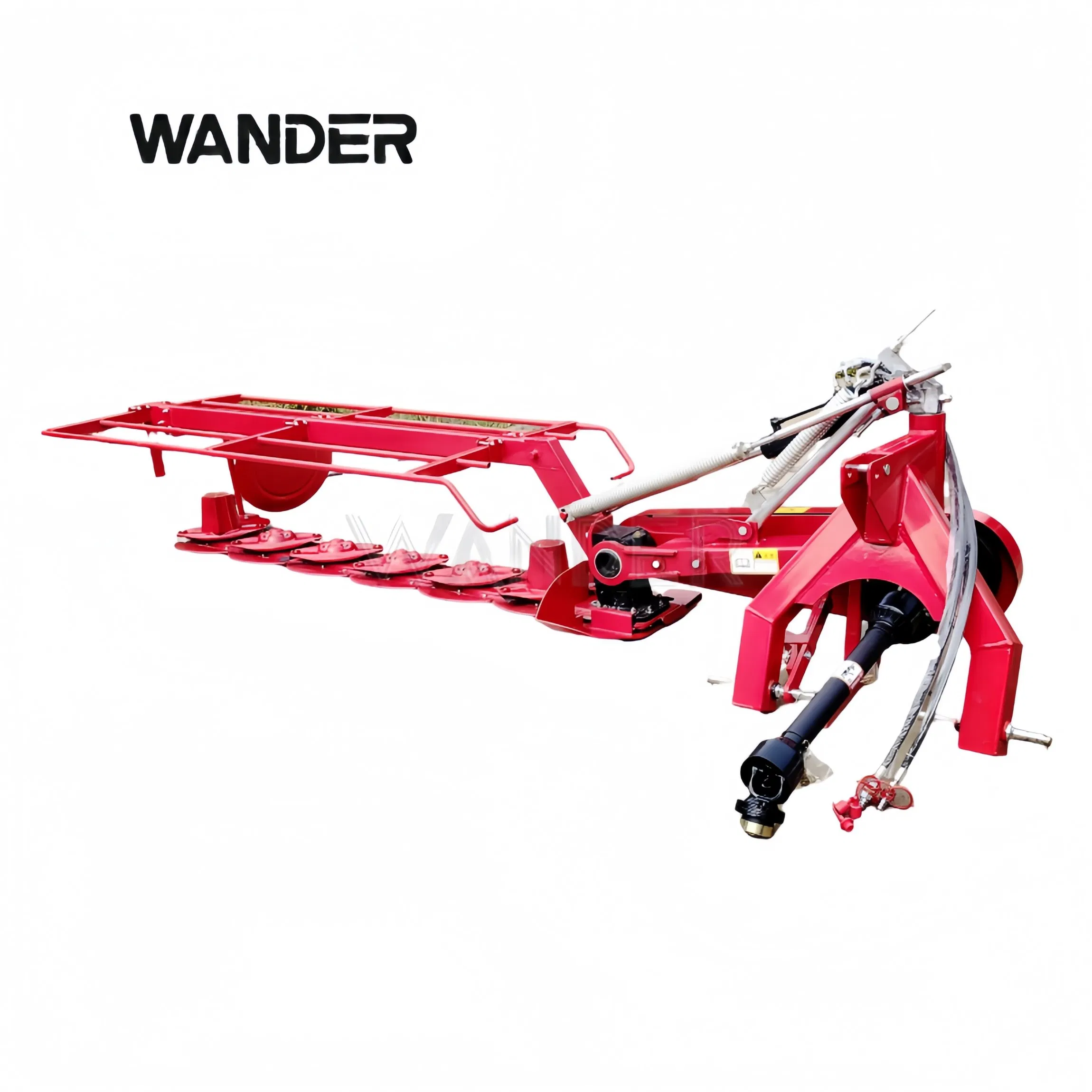 98`` 6 Disc Rotary Mower, Hydraulic Hay Grass Cutting Machine