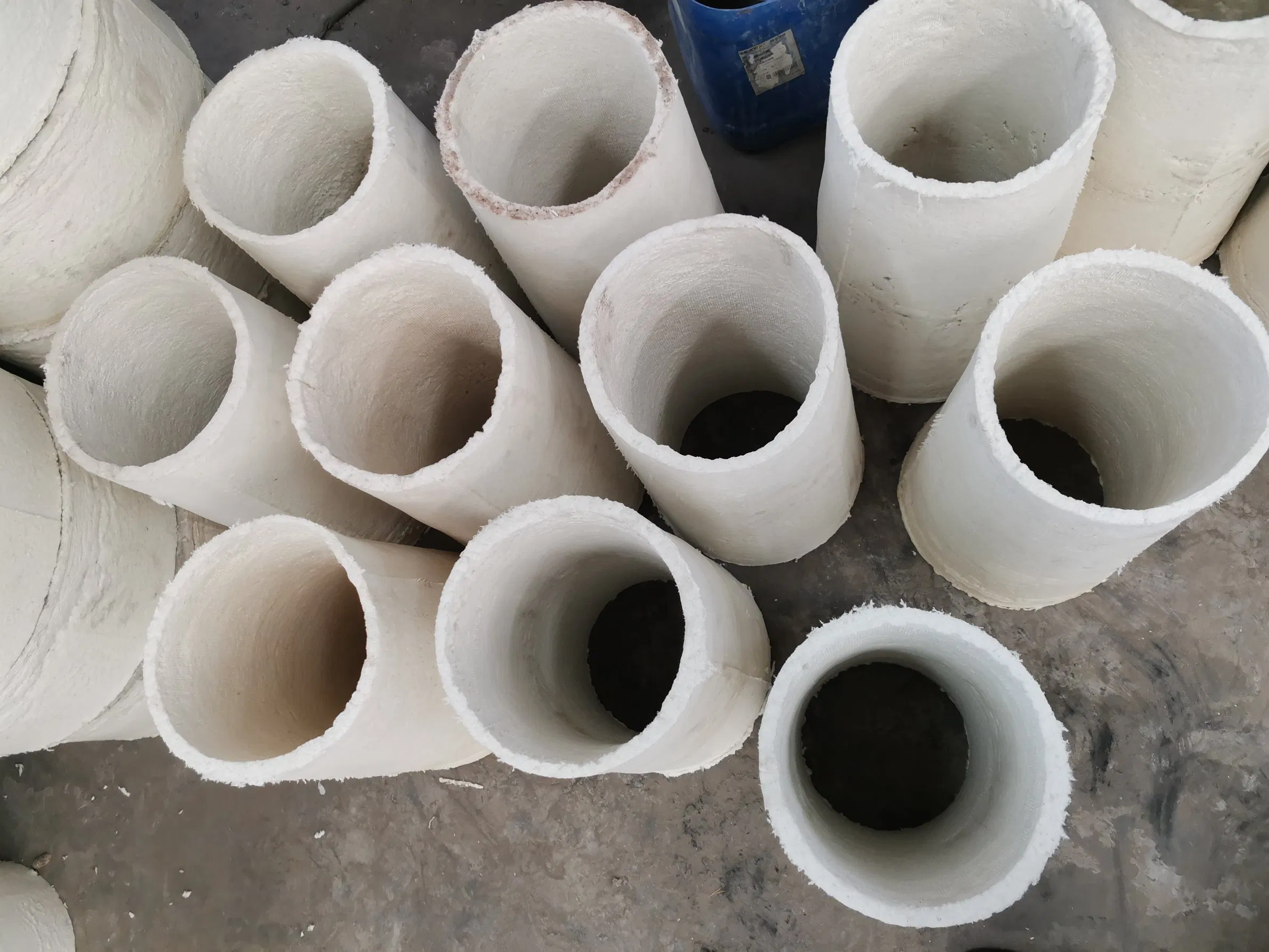 Thermal Insulation Fire Proof Ceramic Fiber Pipe and Shell Building Materials Industrial Materials