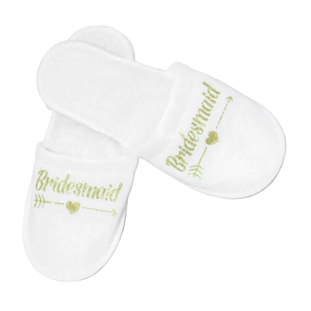 Airline Travel Hotel Disposable Slipper with EVA Outsole