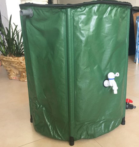 Best Seller Collapsible Heavy Duty PVC Rain Barrel Water Tank Portable Rain Barrel Flexitank