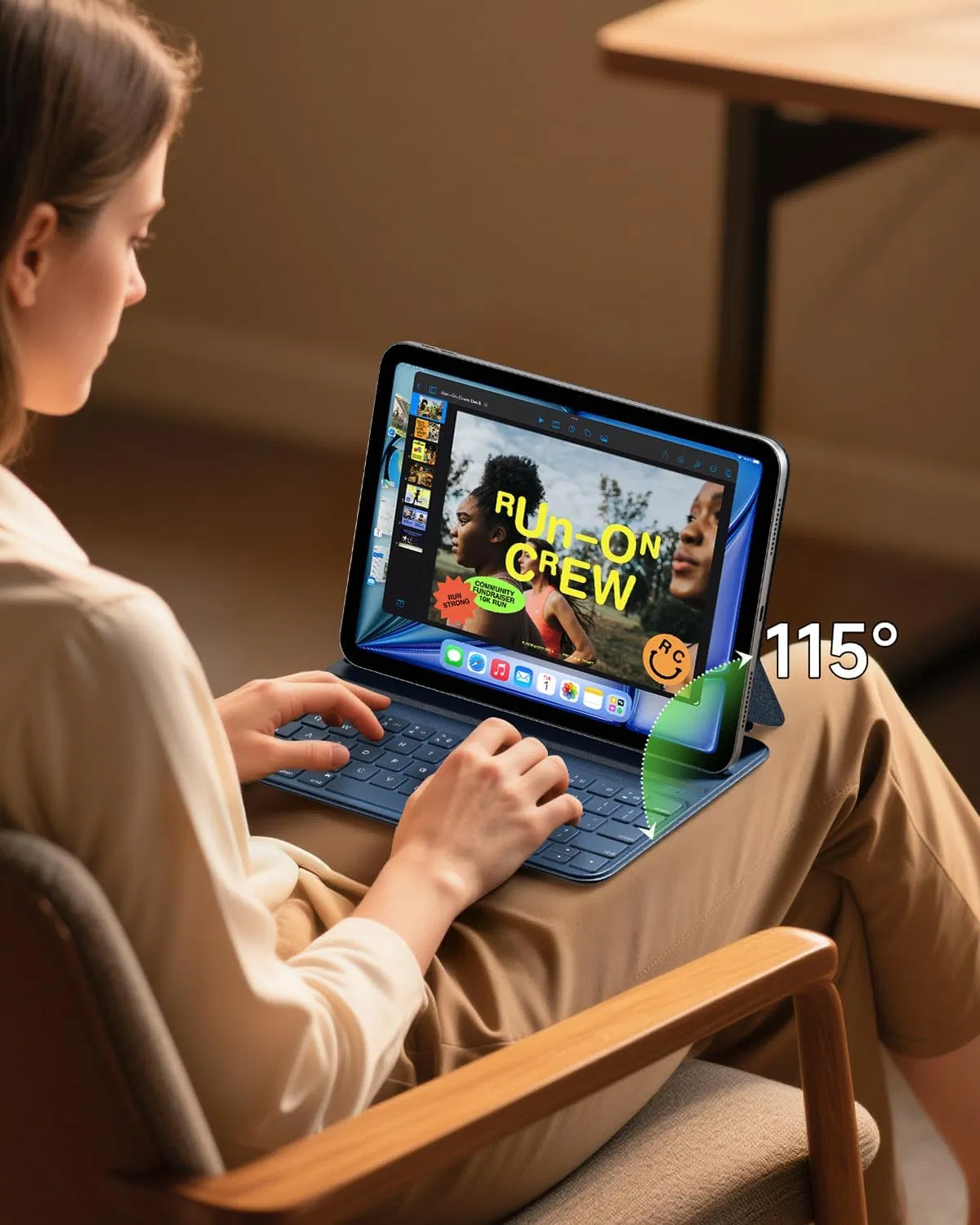 Чехол-клавиатура для iPad Air и Pro с Bluetooth