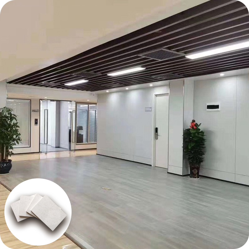 Calcium Silicate Board for Wall/Ceiling-Fireproof. Moisture-Resistant Building Material