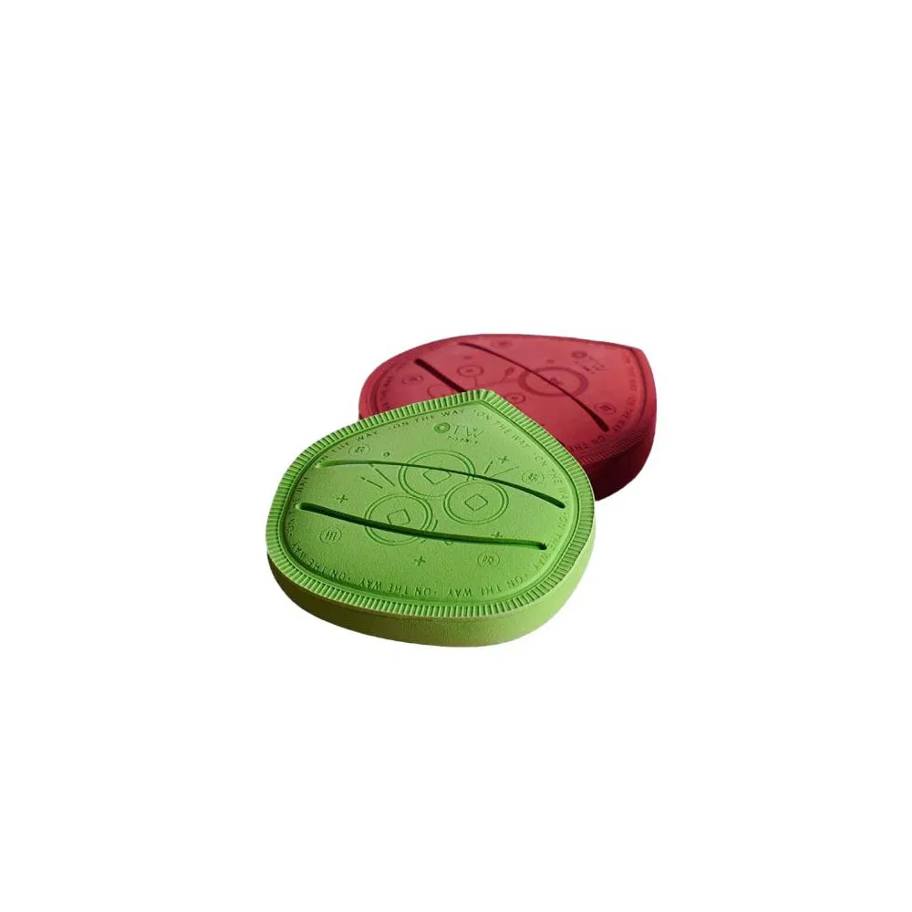 Vibrant Multi-Color Teardrop Makeup Sponge for Flawless Blending