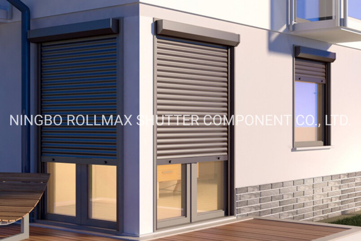 Wholesale Exterior Automatic Intelligent Insulated Roller Shutter Roll-up Aluminum Shutter Factory Price