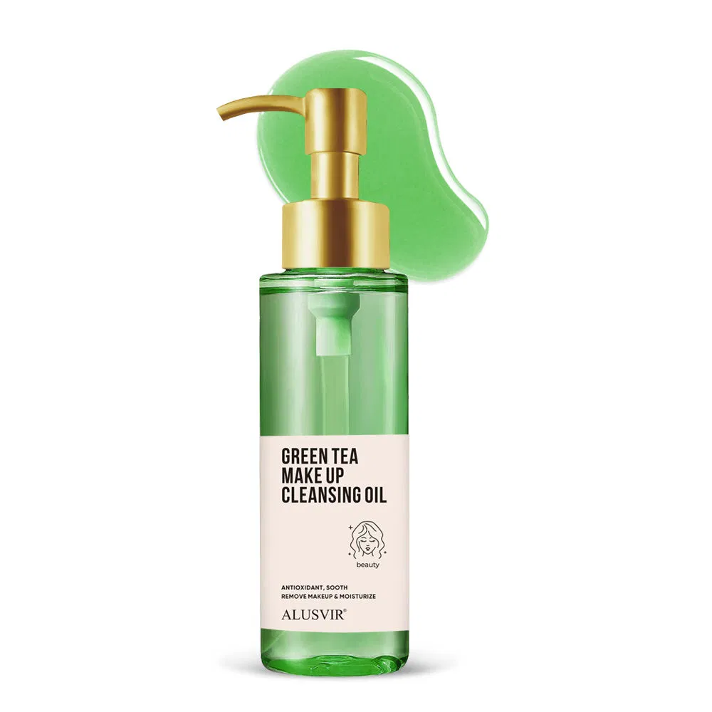 Liquid Oil Green Tea Pore Deep Cleansing Face Eye Makeup Remover