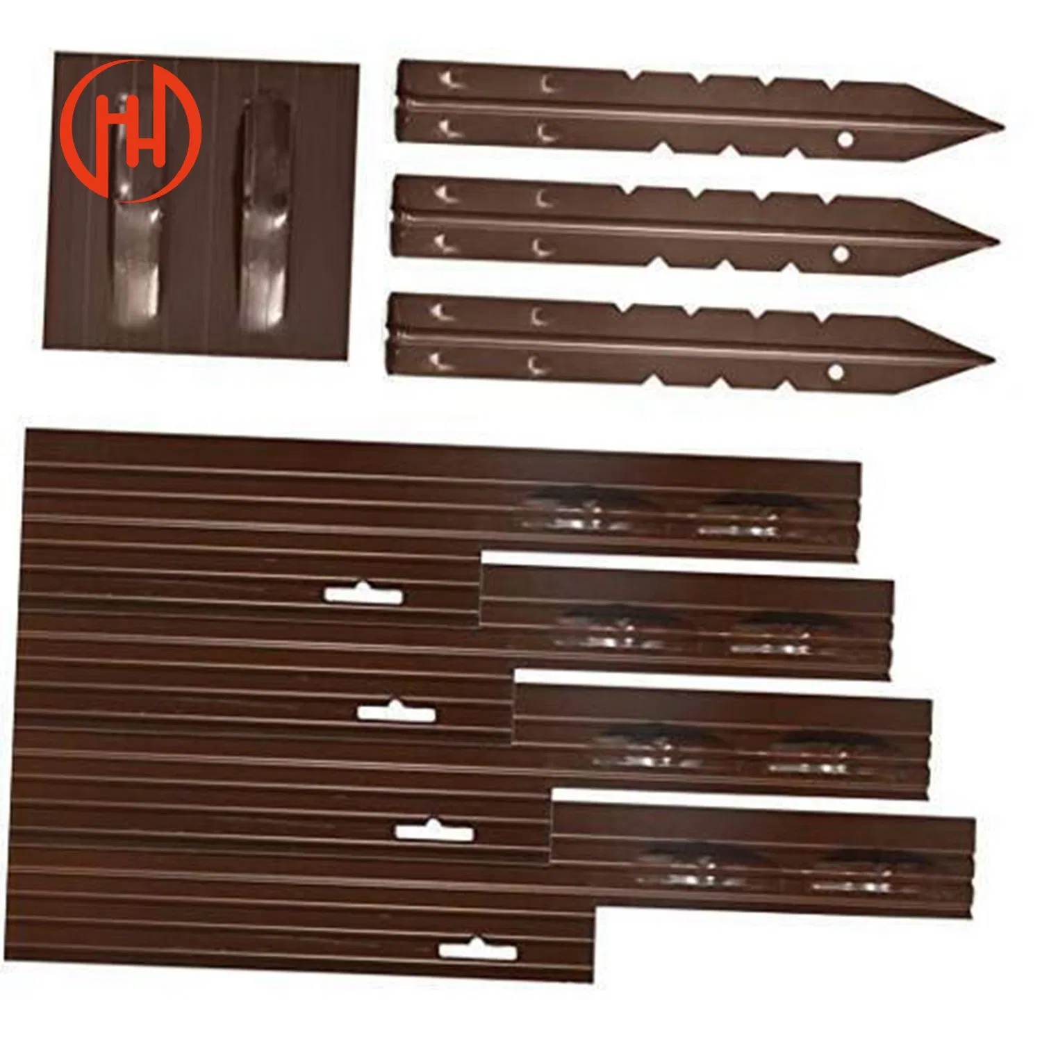 Grass Stone Separation Metal Edging Border Bendable Aluminum Landscape Edging for Garden Fence