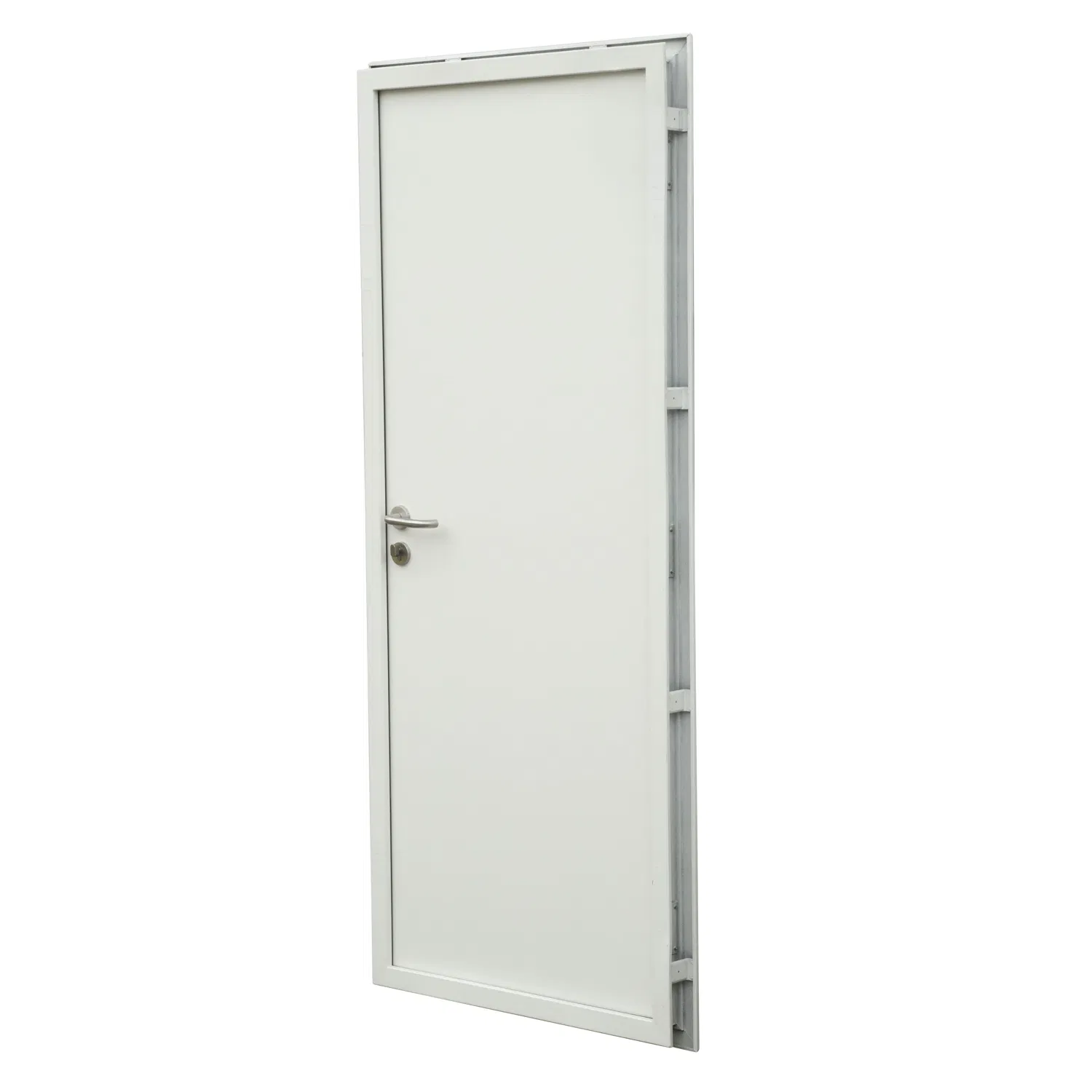 Стальная дверь с фланцами для контейнерных домов