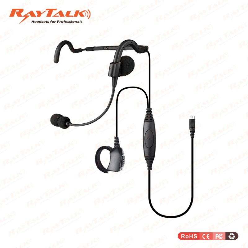 Легкие наушники с оголовьем и микрофоном RAYTALK RHS