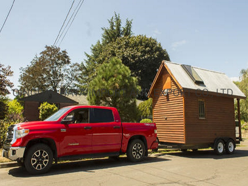 Prefab Steel Frame High Quality Tiny Modular House Caravan Camping Trailer