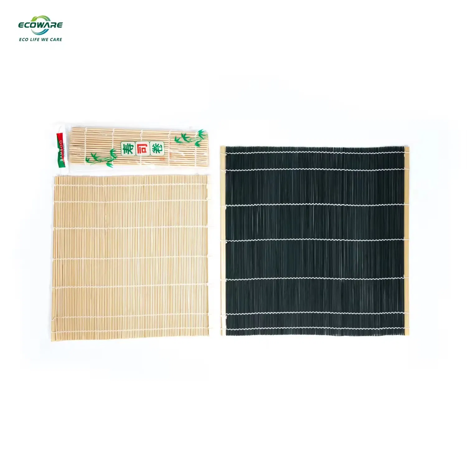 Making Sushi Tools Bamboo Roller Shutter Sushi Curtain Black Skin Curtain