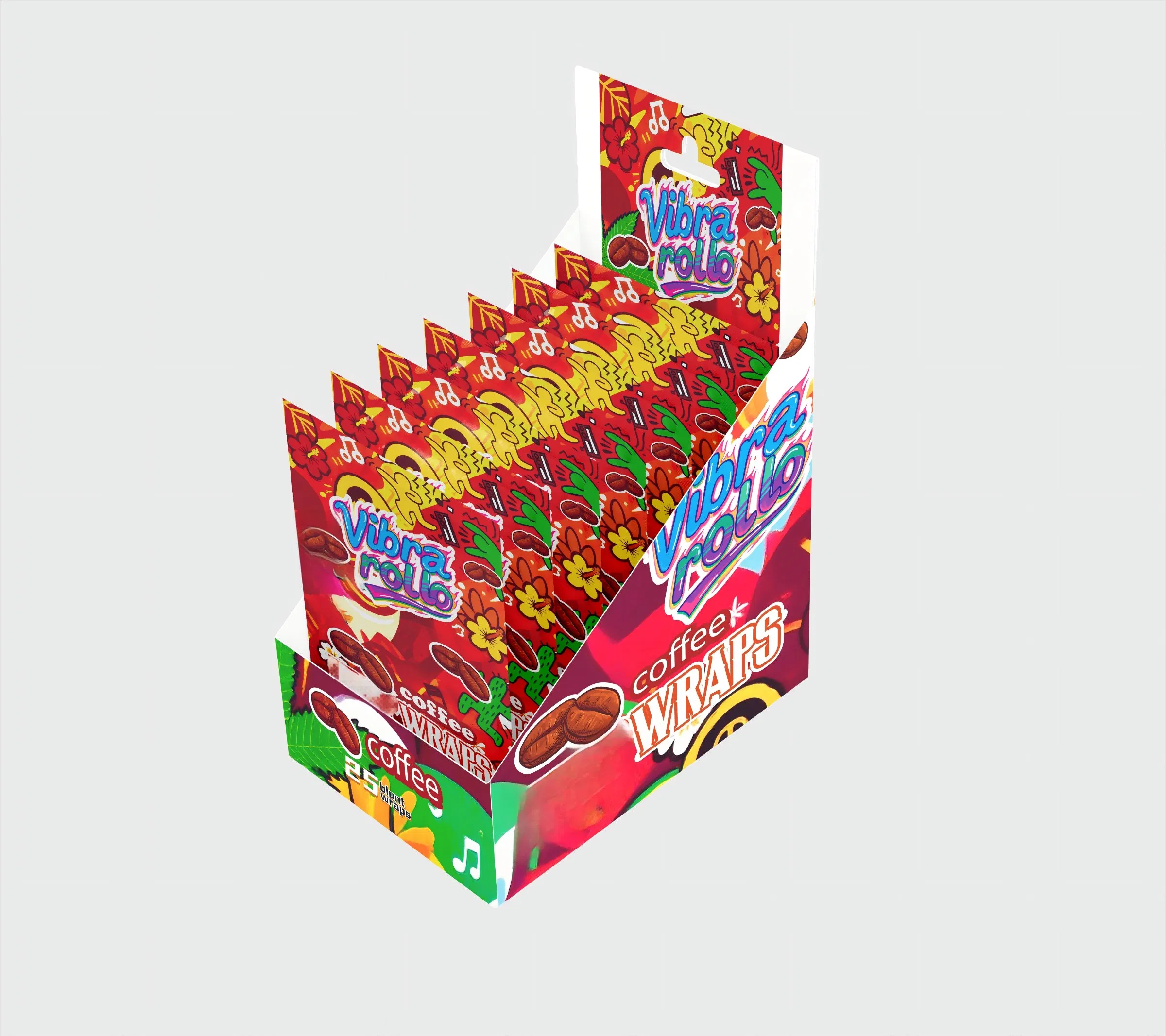 Slow - Burning Customized Flavor Bulk Order Flexible Flat Blunt Wraps