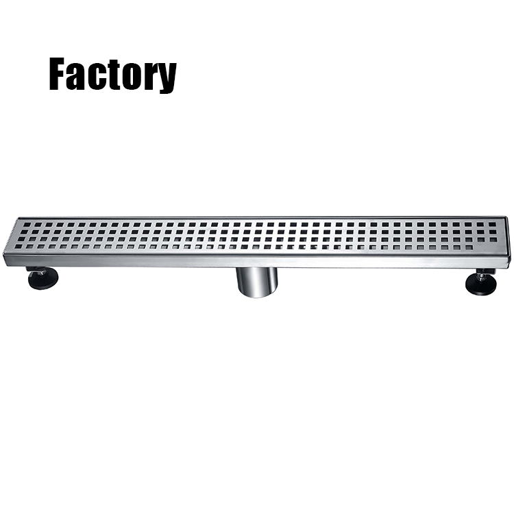 Bathroom Stainless Steel Floor Drain Linear Shower Floor Drain