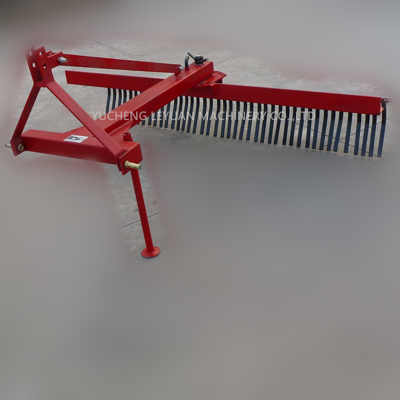 Landscape Rake Tractor Mounted Land Rake Tracot Hitched Stick Rake Root Rake